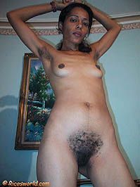 Levy posing, both hands up, hairy armpits